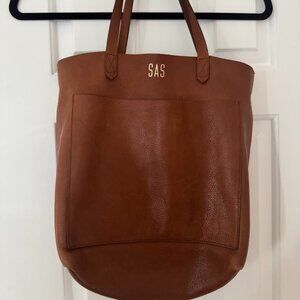 Madewell Leather Tote Bag